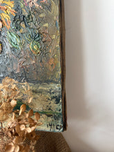 Load image into Gallery viewer, Stunning Antique French Floral Oil Painting