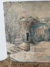 Load image into Gallery viewer, Stunning Antique French Floral Oil Painting, double sided