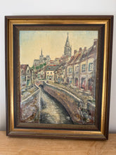 Load image into Gallery viewer, Amiens Vintage Oil on Canvas