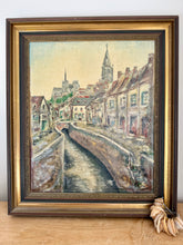 Load image into Gallery viewer, Amiens Vintage Oil on Canvas