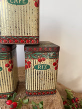 Load image into Gallery viewer, Fabulous Set of Five French Storage Canisters