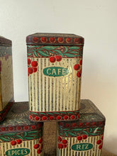 Load image into Gallery viewer, Fabulous Set of Five French Storage Canisters
