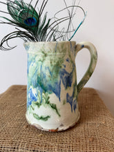 Load image into Gallery viewer, Gorgeous Greens & Blues French Savoie Jug