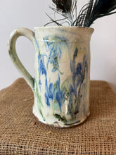 Load image into Gallery viewer, Gorgeous Greens & Blues French Savoie Jug