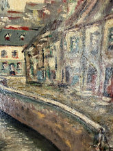 Load image into Gallery viewer, Amiens Vintage Oil on Canvas
