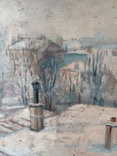 Load image into Gallery viewer, Stunning Antique French Floral Oil Painting, double sided