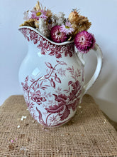 Load image into Gallery viewer, Stunning large French Vintage Ironstone Jug