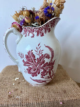Load image into Gallery viewer, Stunning large French Vintage Ironstone Jug