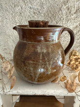 Load image into Gallery viewer, French Vintage Stoneware Cooling Jug