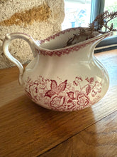 Load image into Gallery viewer, Pretty French Pink Floral Jug