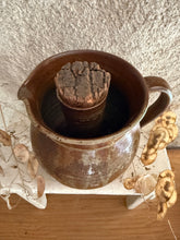 Load image into Gallery viewer, French Vintage Stoneware Cooling Jug