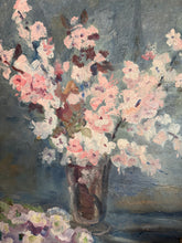 Load image into Gallery viewer, Beautiful French Pink Blossom Oil Painting