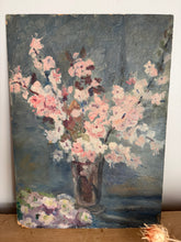 Load image into Gallery viewer, Beautiful French Pink Blossom Oil Painting
