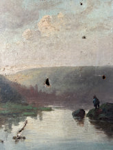 Load image into Gallery viewer, French Countryside Rural Scene Oil on Canvas