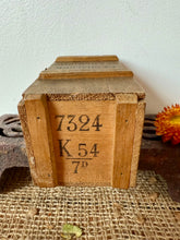 Load image into Gallery viewer, French Vintage Chocolat Menier Crate