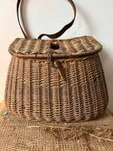 Load image into Gallery viewer, Gorgeous Rustic French Fishing Creel