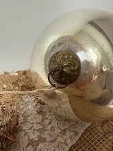 Load image into Gallery viewer, French Vintage Silvered Mercury Glass Witches Ball