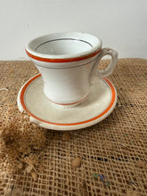 Load image into Gallery viewer, Lovely French Heavy Brulot Cup and Saucer