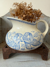 Load image into Gallery viewer, French Vintage Sky Blue Tubby Jug
