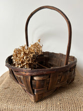 Load image into Gallery viewer, French Chestnut Wood Woven Basket

