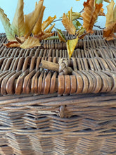 Load image into Gallery viewer, Rustic Vintage Wicker Basket
