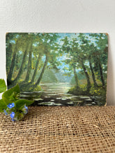 Load image into Gallery viewer, French Woodland Oil on Card
