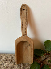 Load image into Gallery viewer, Hand carved Wooden Scoop
