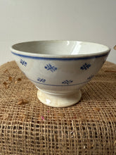 Load image into Gallery viewer, Beautiful Blue and White Cafe au Lait

