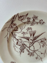 Load image into Gallery viewer, Large Neutral Transferware Platter
