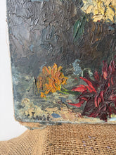 Load image into Gallery viewer, Stunning Antique French Floral Oil Painting

