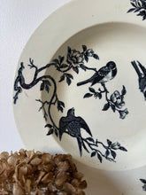 Load image into Gallery viewer, Dark Blue French Ironstone Bird Dish
