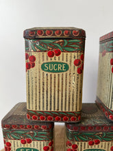 Load image into Gallery viewer, Fabulous Set of Five French Storage Canisters
