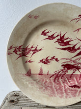 Load image into Gallery viewer, French Pink Transferware Plate
