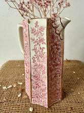 Load image into Gallery viewer, Gorgeous Pink Transferware Vintage Jug
