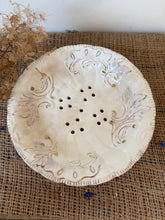Load image into Gallery viewer, Pretty French Ironstone Strainer
