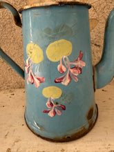 Load image into Gallery viewer, Completely Weathered and Worn French Enamel Coffee Pot

