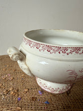 Load image into Gallery viewer, Gently Crazed French Pink Ironstone Soupiere
