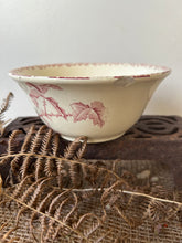 Load image into Gallery viewer, Pretty French Pinky Red Bowl
