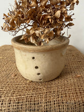 Load image into Gallery viewer, French Cream Stoneware Faisselle
