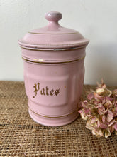 Load image into Gallery viewer, Set of 5 French Pink Enamel Canisters
