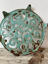 Load image into Gallery viewer, Rustic Cast Iron French Trivet
