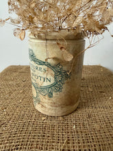 Load image into Gallery viewer, French Felix Potin Patinated and Crazed Ironstone Pot
