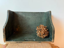 Load image into Gallery viewer, Fabulous Green Chippy French Washbox
