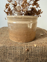 Load image into Gallery viewer, Lovely French Buttery Ironstone Wide Confiture Pot

