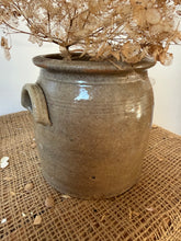 Load image into Gallery viewer, French Vintage Neutral Confit Pot
