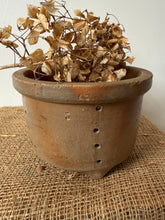 Load image into Gallery viewer, French Footed Stoneware Faisselle
