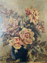 Load image into Gallery viewer, Vintage Roses Oil on Canvas
