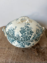 Load image into Gallery viewer, French Transferware Vintage Soupiere
