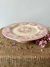 Load image into Gallery viewer, Gorgeous Pink Floral Ironstone Compote
