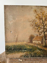 Load image into Gallery viewer, Rustic Countryside Neutral Oil on Canvas
